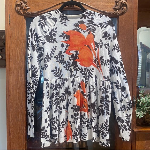 Anthropologie Knit Floral Cardigan Sweater - Picture 2 of 6